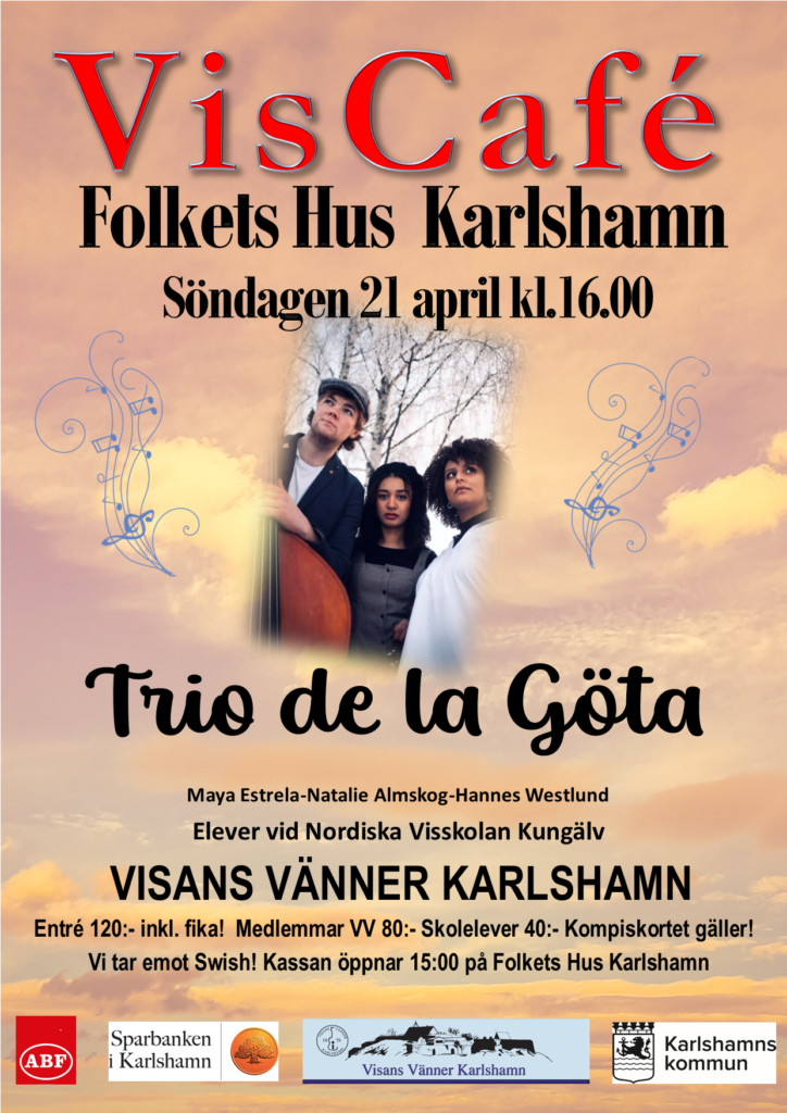 Trio de la Göta Viscafé 2024-04-21